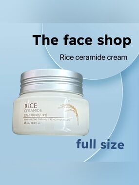 ⬇️🇰🇷🆕NWOB THE FACE SHOP |FULL| Daily Rice & Ceramide Intense Moisturizing Cream*